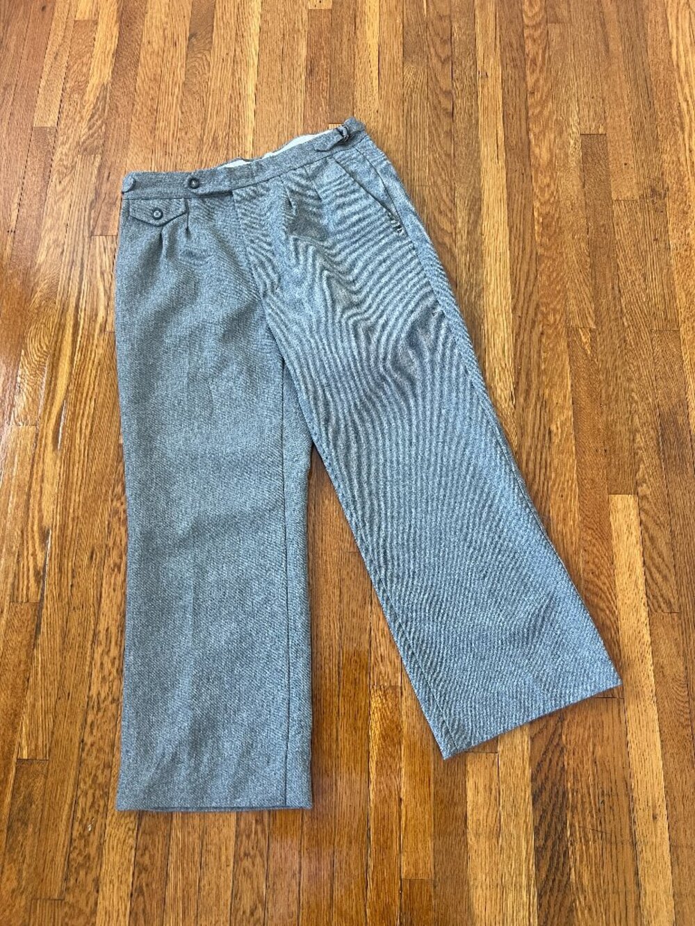 Tumbler & Tipsy by Michael Kuluva Grey Side Tab Pants - Unisex 30x24 - Picture 2 of 8